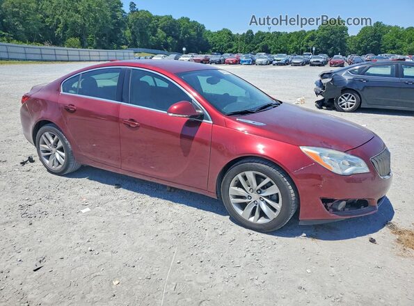 2G4GK5EX1G9204958 2016 BUICK REGAL Burgundy Առջևի աջ