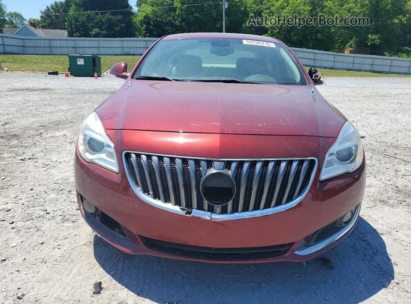 2G4GK5EX1G9204958 2016 BUICK REGAL Burgundy Դիմացի տեսք