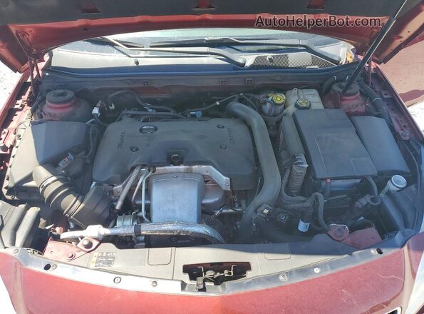 2G4GK5EX1G9204958 2016 BUICK REGAL Burgundy Սալոնի հետևի տեսք