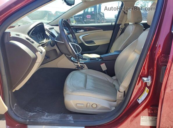 2G4GK5EX1G9204958 2016 BUICK REGAL Burgundy Սալոնի դիմացի տեսք