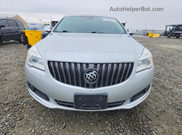 2G4GR5EX6G9171872 2016 BUICK REGAL Серебряный Вид спереди