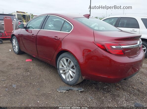 2G4GS5GX3G9118628 2016 BUICK REGAL Red Tył lewy