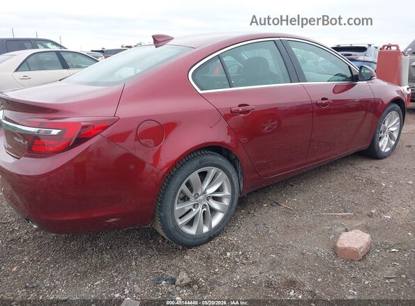 2G4GS5GX3G9118628 2016 BUICK REGAL Red Tył prawy