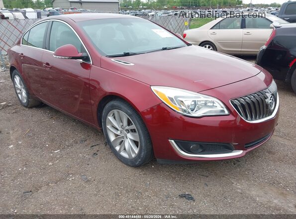 2G4GS5GX3G9118628 2016 BUICK REGAL Red Przód prawy