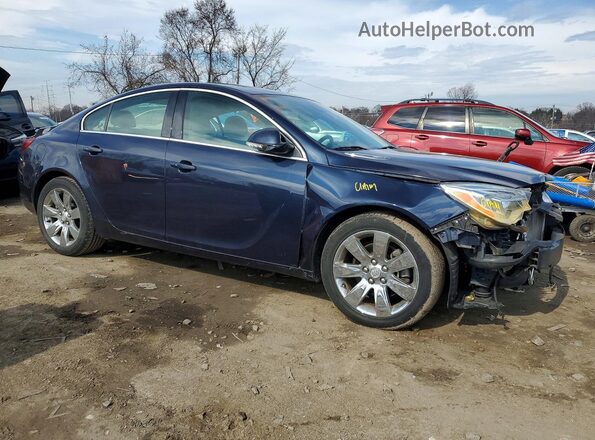 2G4GS5GX7G9203892 2016 BUICK REGAL Blue Przód prawy