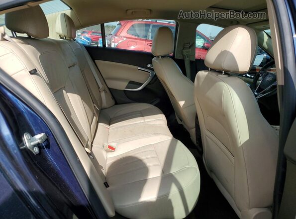 2G4GS5GX7G9203892 2016 BUICK REGAL Blue Widok tylnych siedzeń