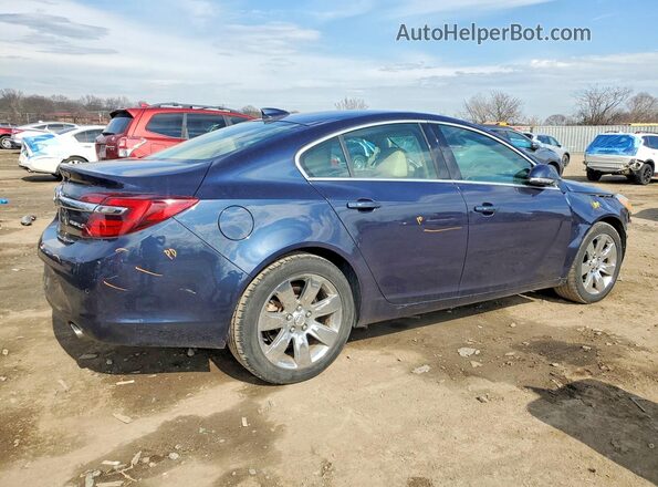2G4GS5GX7G9203892 2016 BUICK REGAL Blue Tył prawy