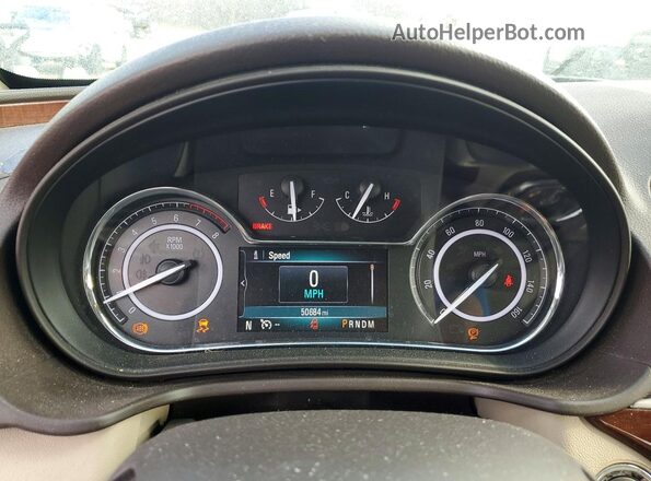 2G4GS5GX7G9203892 2016 BUICK REGAL Blue Widok zestawu wskaźników