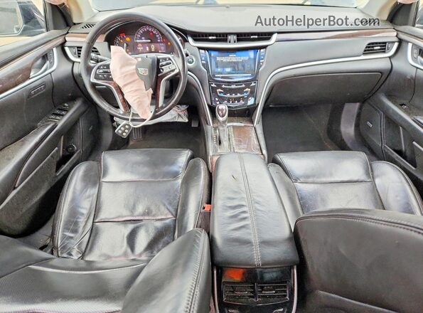 2G61M5S32H9199375 2017 CADILLAC XTS Черный Вид панели приборов