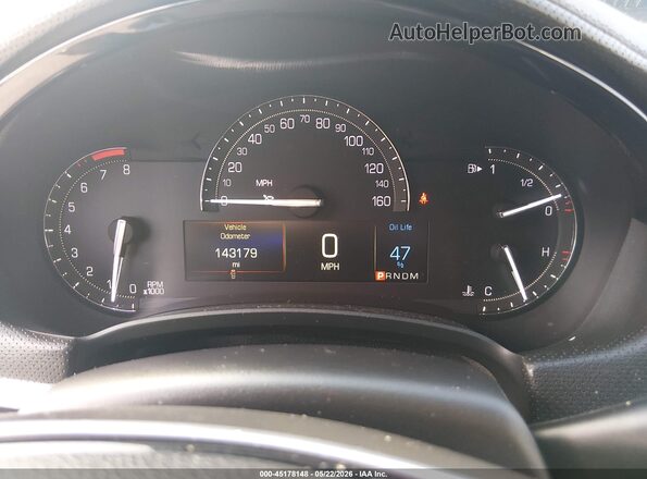 2G61M5S36H9199489 2017 CADILLAC XTS Черный Вид задних сидений