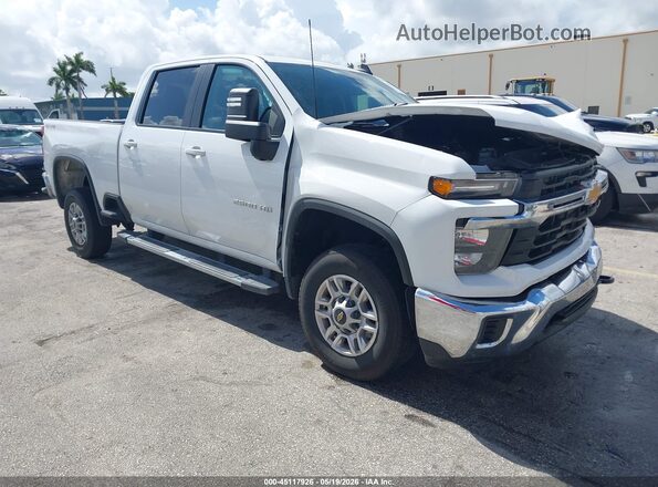 2GC1KNEYXT1158431 2026 CHEVROLET SILVERADO White Przód prawy