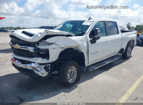 2GC1KNEYXT1158431 2026 CHEVROLET SILVERADO White Przód lewy