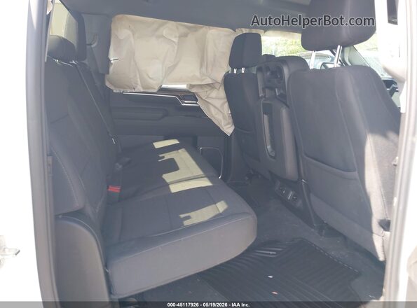 2GC1KNEYXT1158431 2026 CHEVROLET SILVERADO White Widok naklejki z numerem VIN