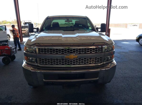 2GC2KREG9K1208706 2019 CHEVROLET SILVERADO White Вид щитка приладів