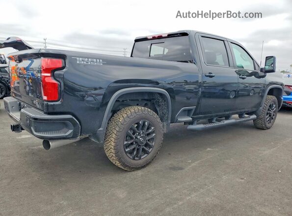 2GC4KNEY3S1182467 2025 CHEVROLET SILVERADO Черный Задняя правая четверть