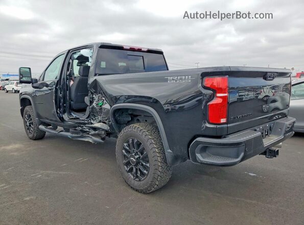 2GC4KNEY3S1182467 2025 CHEVROLET SILVERADO Черный Задняя левая четверть