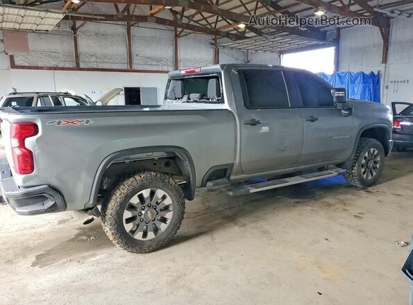 2GC4YME77R1123271 2024 CHEVROLET SILVERADO Gray Задня права чверть