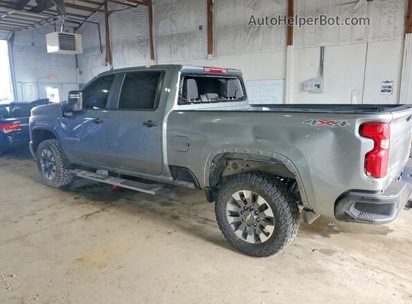 2GC4YME77R1123271 2024 CHEVROLET SILVERADO Gray Задня ліва чверть
