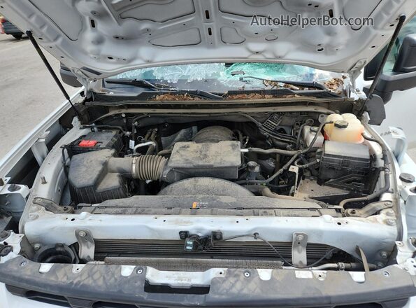 2GC4YME79P1718412 2023 CHEVROLET SILVERADO Белый Вид задней части салона