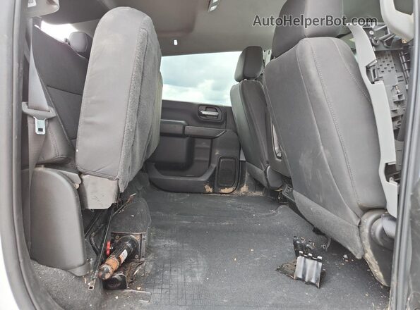 2GC4YME79P1718412 2023 CHEVROLET SILVERADO Белый Вид задних сидений