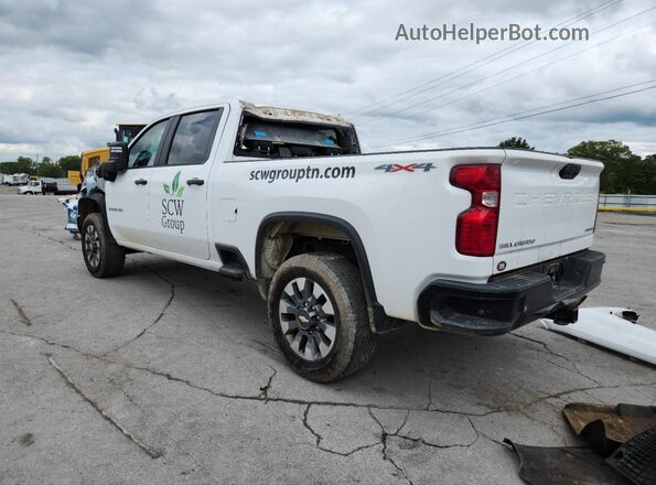 2GC4YME79P1718412 2023 CHEVROLET SILVERADO Белый Задняя левая четверть