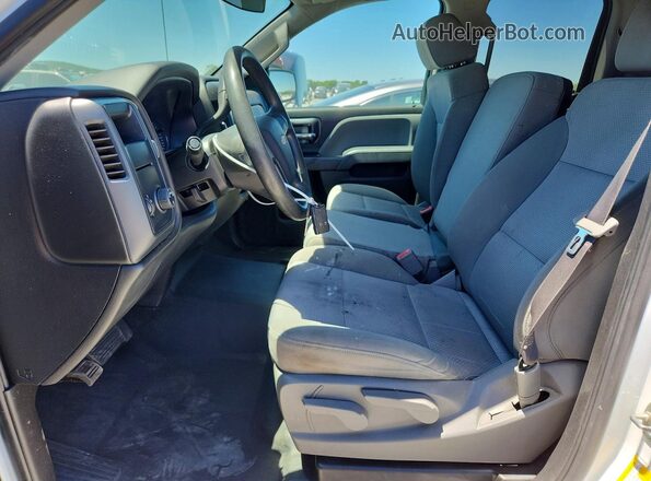 2GCRCNEC4K1203446 2019 CHEVROLET SILVERADO Белый Вид салона спереди