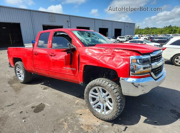 2GCRCPEC1K1149664 2019 CHEVROLET SILVERADO Красный Передняя правая четверть