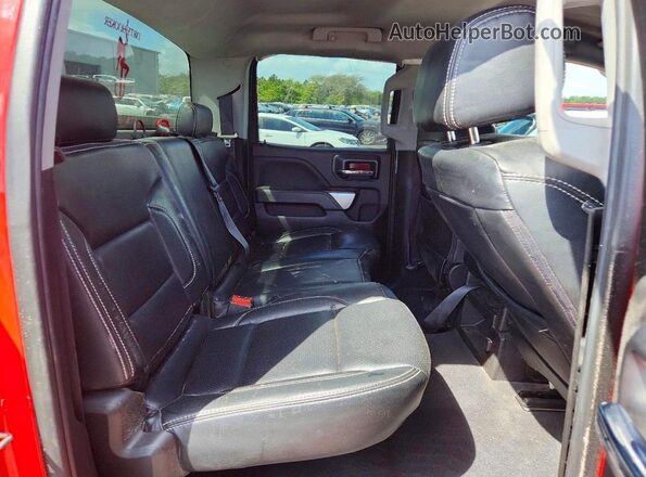 2GCRCPEC1K1149664 2019 CHEVROLET SILVERADO Красный Вид задних сидений