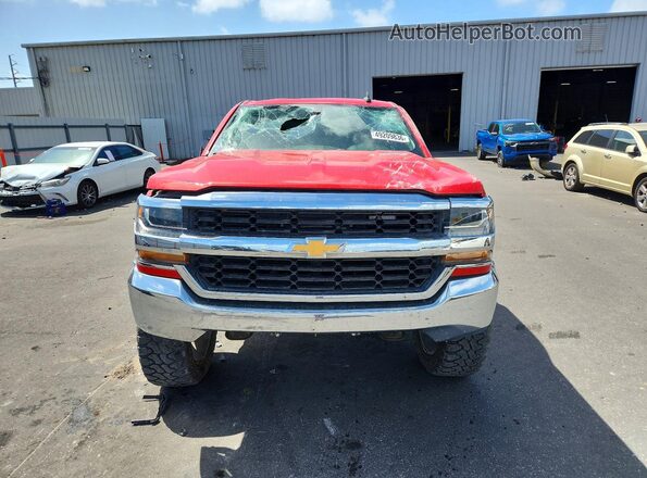 2GCRCPEC1K1149664 2019 CHEVROLET SILVERADO Красный Вид спереди