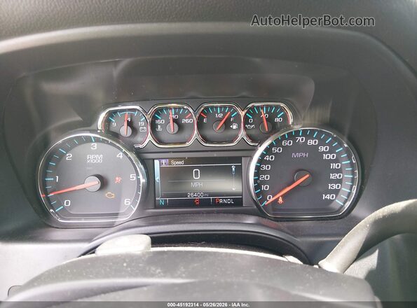 2GCRCPEC1K1192319 2019 CHEVROLET SILVERADO White Հետևի նստատեղերի տեսք