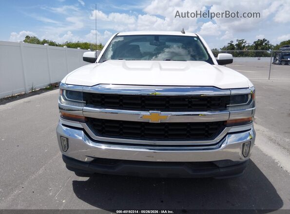2GCRCPEC1K1192319 2019 CHEVROLET SILVERADO White Սարքավորումների վահանակի տեսք