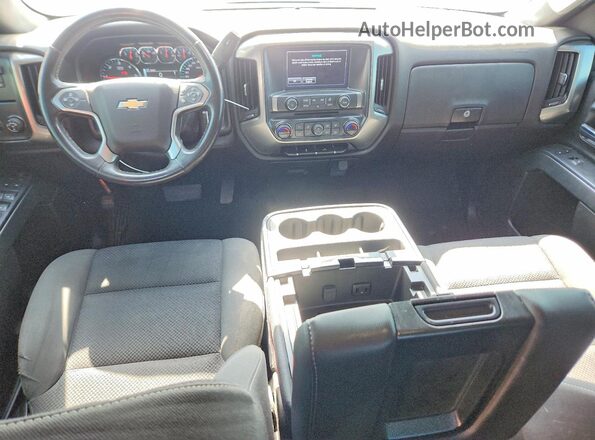 2GCRCREC2J1103609 2018 CHEVROLET SILVERADO Белый Вид панели приборов