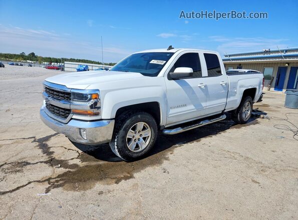 2GCRCREC2J1103609 2018 CHEVROLET SILVERADO Белый Передняя левая четверть