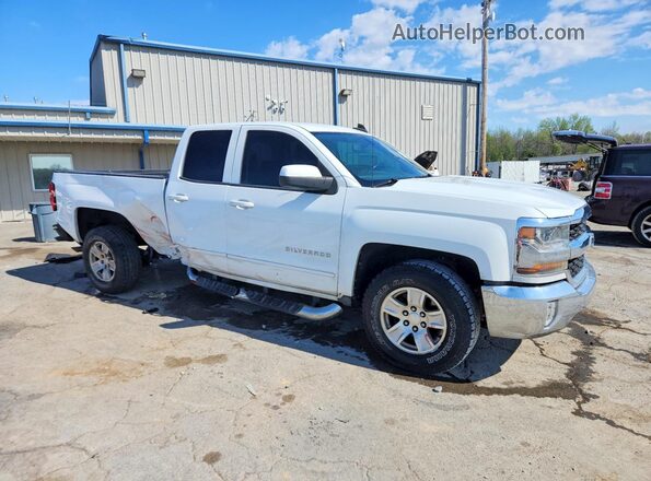 2GCRCREC2J1103609 2018 CHEVROLET SILVERADO Белый Передняя правая четверть