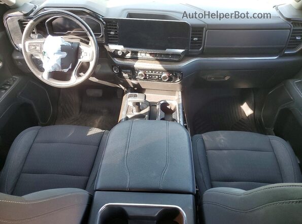 2GCUDDED0R1137529 2024 CHEVROLET SILVERADO Blue Vista del salpicadero