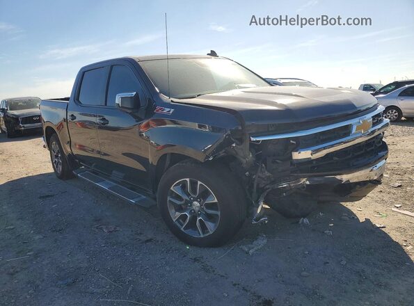 2GCUDDED0R1137529 2024 CHEVROLET SILVERADO Blue Delantero derecho
