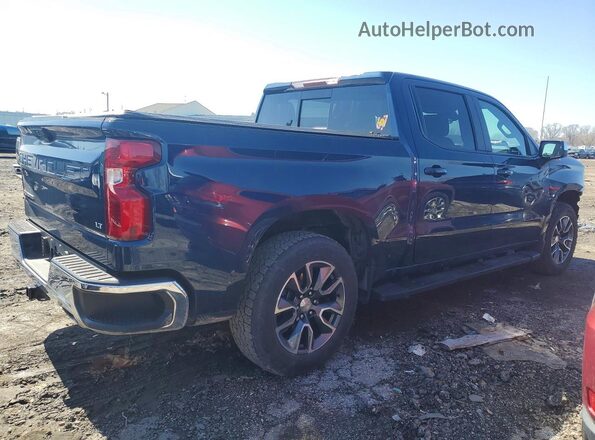 2GCUDDED1P1127461 2023 CHEVROLET SILVERADO Blue უკანა მარჯვენა