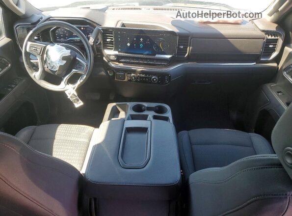 2GCUDDED1P1127461 2023 CHEVROLET SILVERADO Blue წინა პანელის ხედი