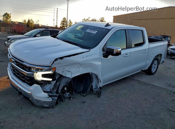 2GCUDDED4R1244230 2024 CHEVROLET SILVERADO White Przód lewy