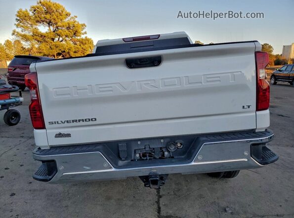 2GCUDDED4R1244230 2024 CHEVROLET SILVERADO White Widok z tyłu
