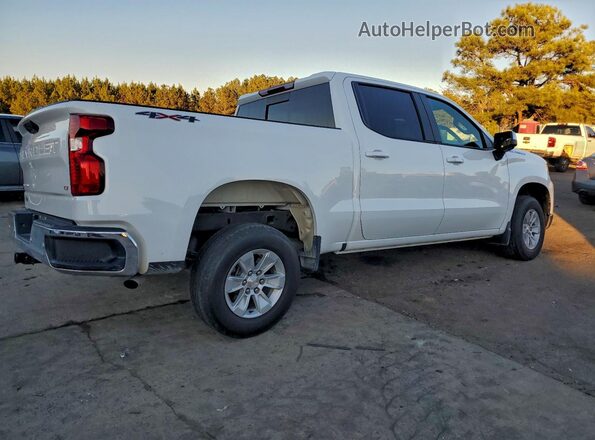 2GCUDDED4R1244230 2024 CHEVROLET SILVERADO White Tył prawy