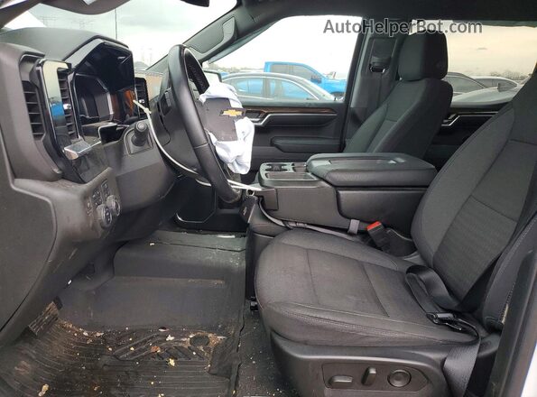 2GCUDDED9P1148381 2023 CHEVROLET SILVERADO White Вид салону спереду