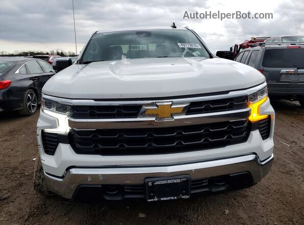 2GCUDDED9P1148381 2023 CHEVROLET SILVERADO White Вид спереду
