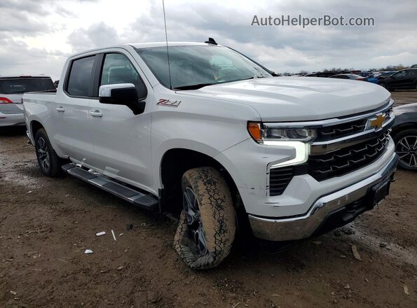 2GCUDDED9P1148381 2023 CHEVROLET SILVERADO White Передня права чверть
