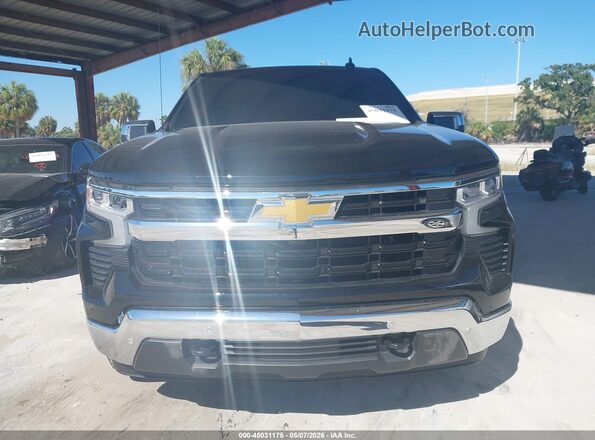 2GCUKDED0S1138658 2025 CHEVROLET SILVERADO Черный Вид спереди
