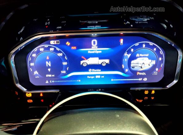 2GCUKDED2T1157701 2026 CHEVROLET SILVERADO Black ხელსაწყოთა პანელის ხედი