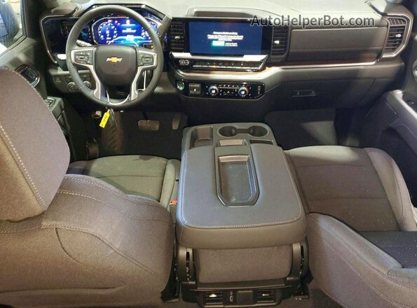2GCUKDED2T1157701 2026 CHEVROLET SILVERADO Black წინა პანელის ხედი