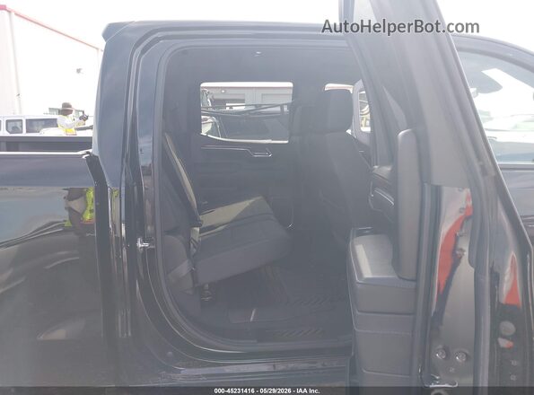 2GCUKEED0T1123617 2026 CHEVROLET SILVERADO Black Widok naklejki z numerem VIN