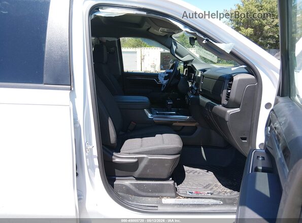 2GCUKEED9S1204663 2025 CHEVROLET SILVERADO Белый Вид салона спереди