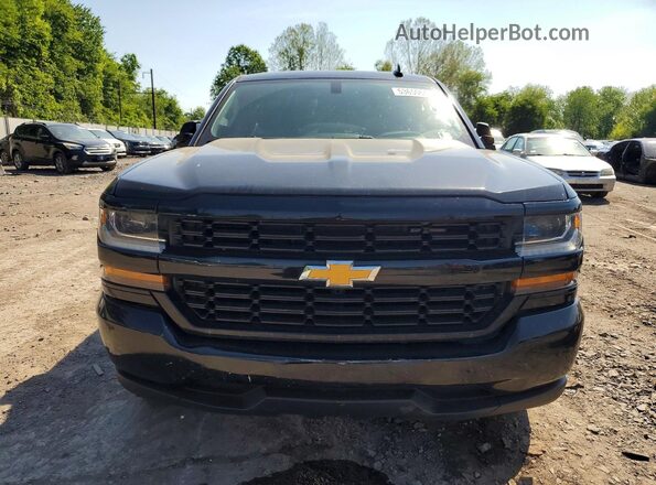 2GCVKMEC4K1210280 2019 CHEVROLET SILVERADO Black Widok z przodu